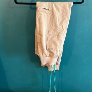 Figs high waist jogger scrub pants